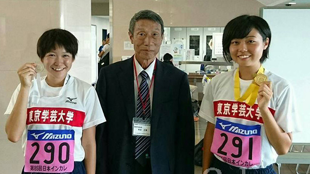 日本インカレ、陸上競技部の学生がメダル４、入賞５の活躍