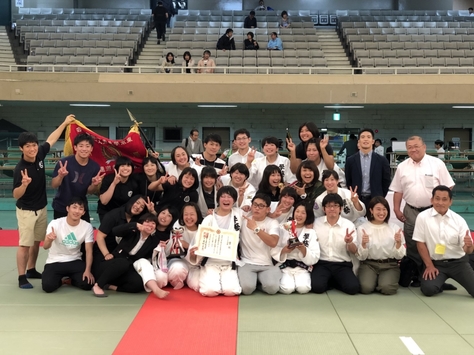 柔道部が東京学生柔道優勝大会女子5人制団体初優勝!