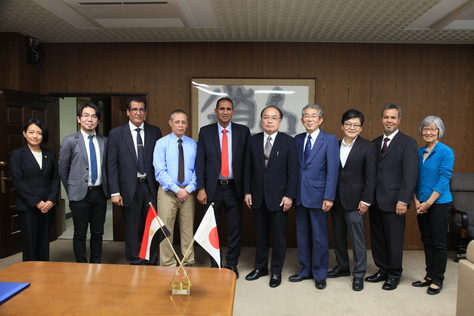 アスワン大学と学術・学生交流協定を締結しました