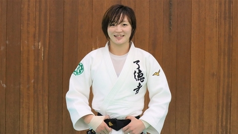角田夏実さん（本学卒業生）が世界柔道選手権で2連覇しました。