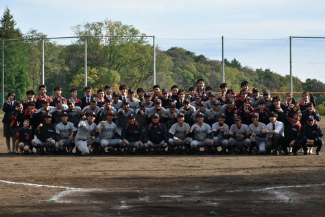 硬式野球部が東京新大学リーグ1部に復帰しました!