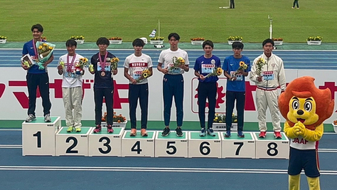 U20日本選手権(陸上競技・混成)，3名の学生が入賞しました