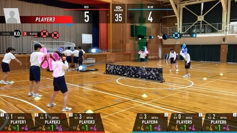 【ミッション実現強化経費 取組成果のご報告】 ARスポーツ「HADO」が公立高校の正式カリキュラムに初導入！