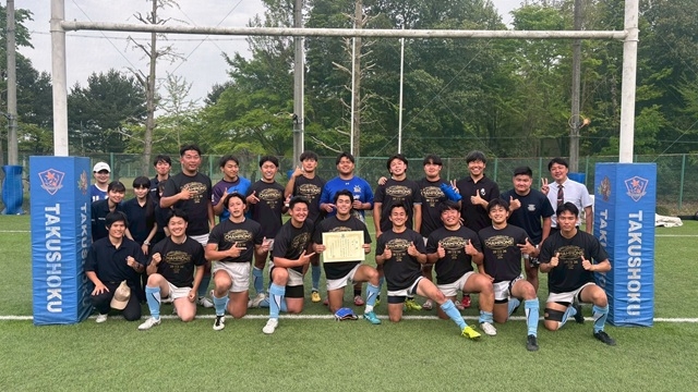 ラグビー部 第40回関東大学ラグビーフットボール連盟セブンス大会Bブロックで優勝！