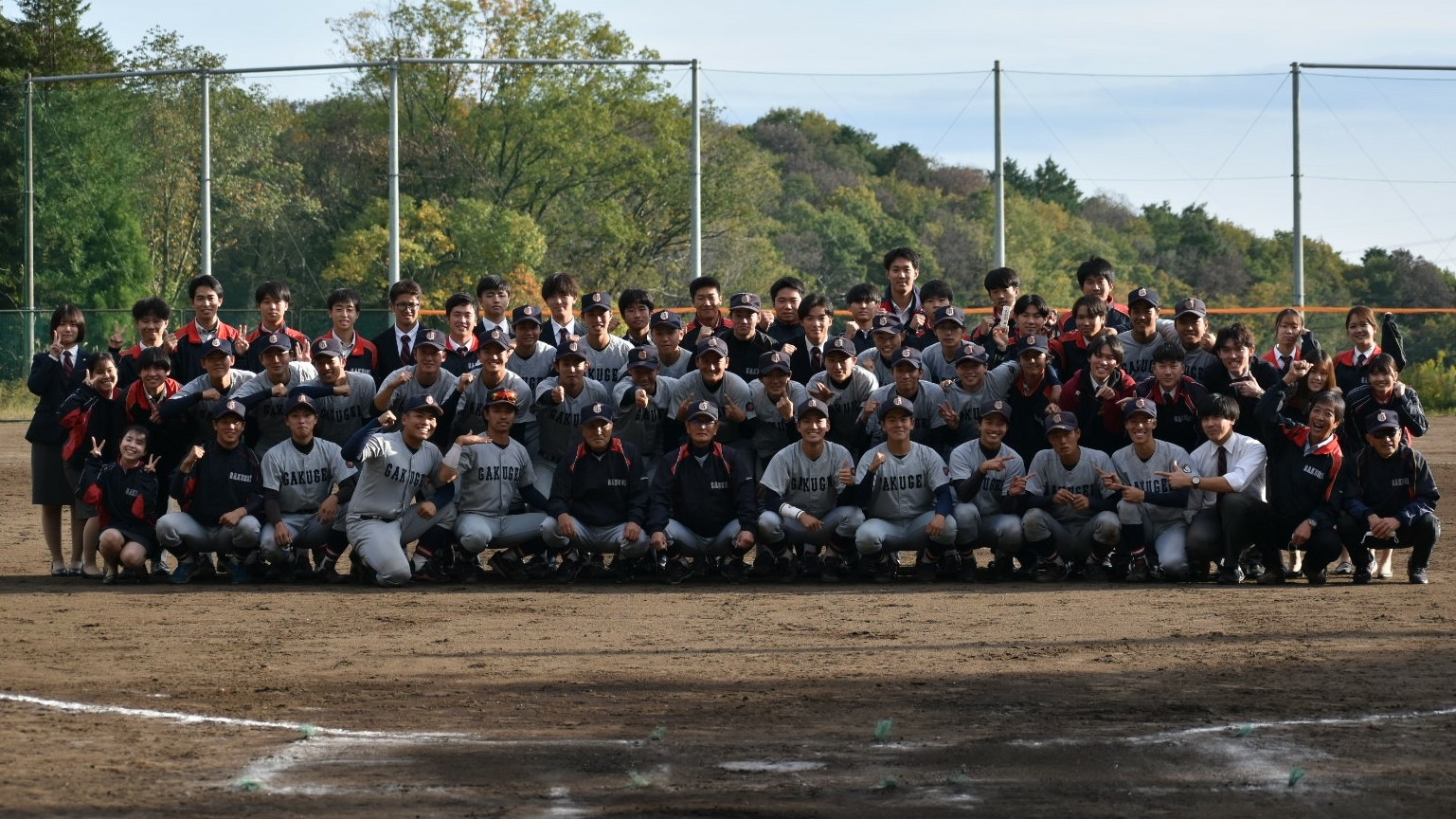 硬式野球部が東京新大学リーグ１部に復帰しました！