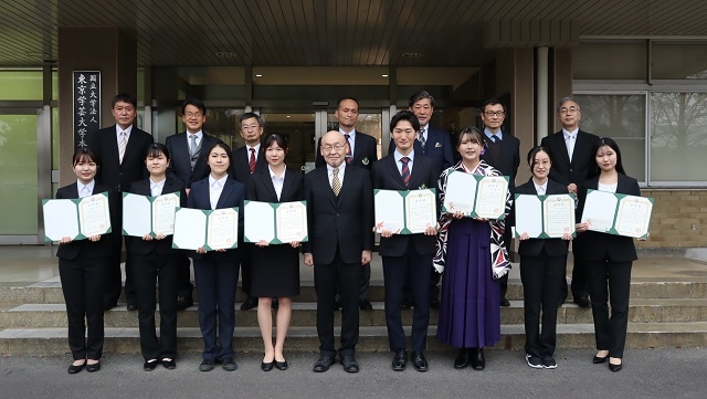 令和４年度東京学芸大学学生表彰式