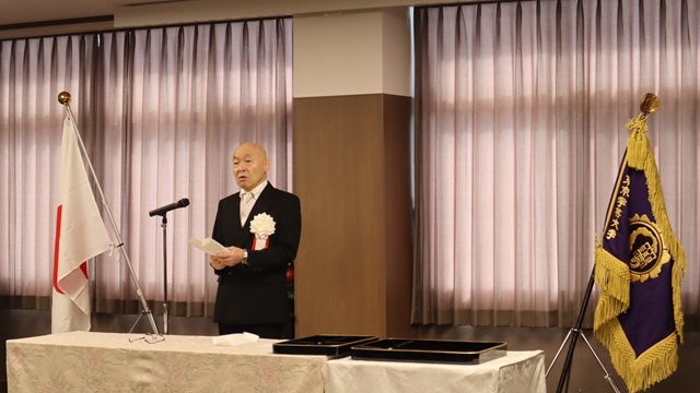 令和７年度東京学芸大学９月卒業生・修了生学位記授与式を挙行